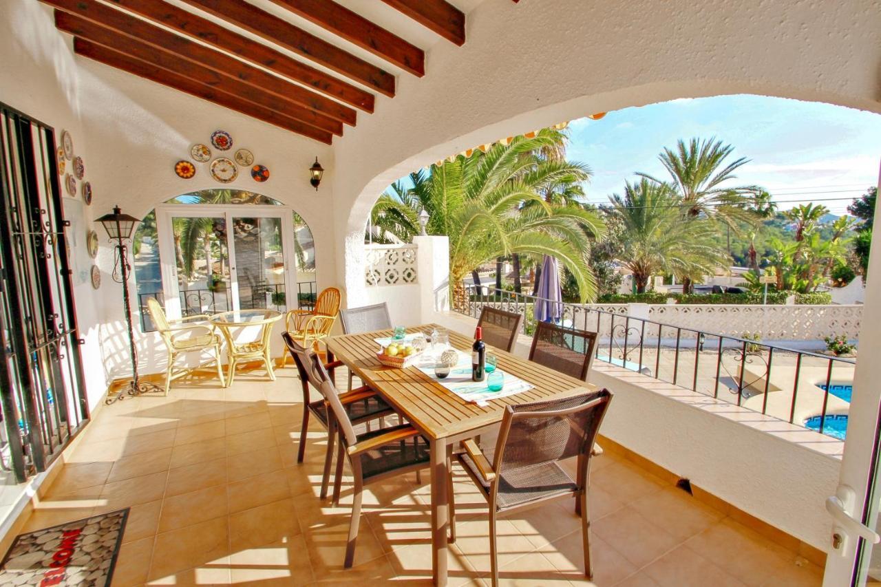 Paula-3 - Holiday Home With Private Swimming Pool In Moraira Exteriér fotografie