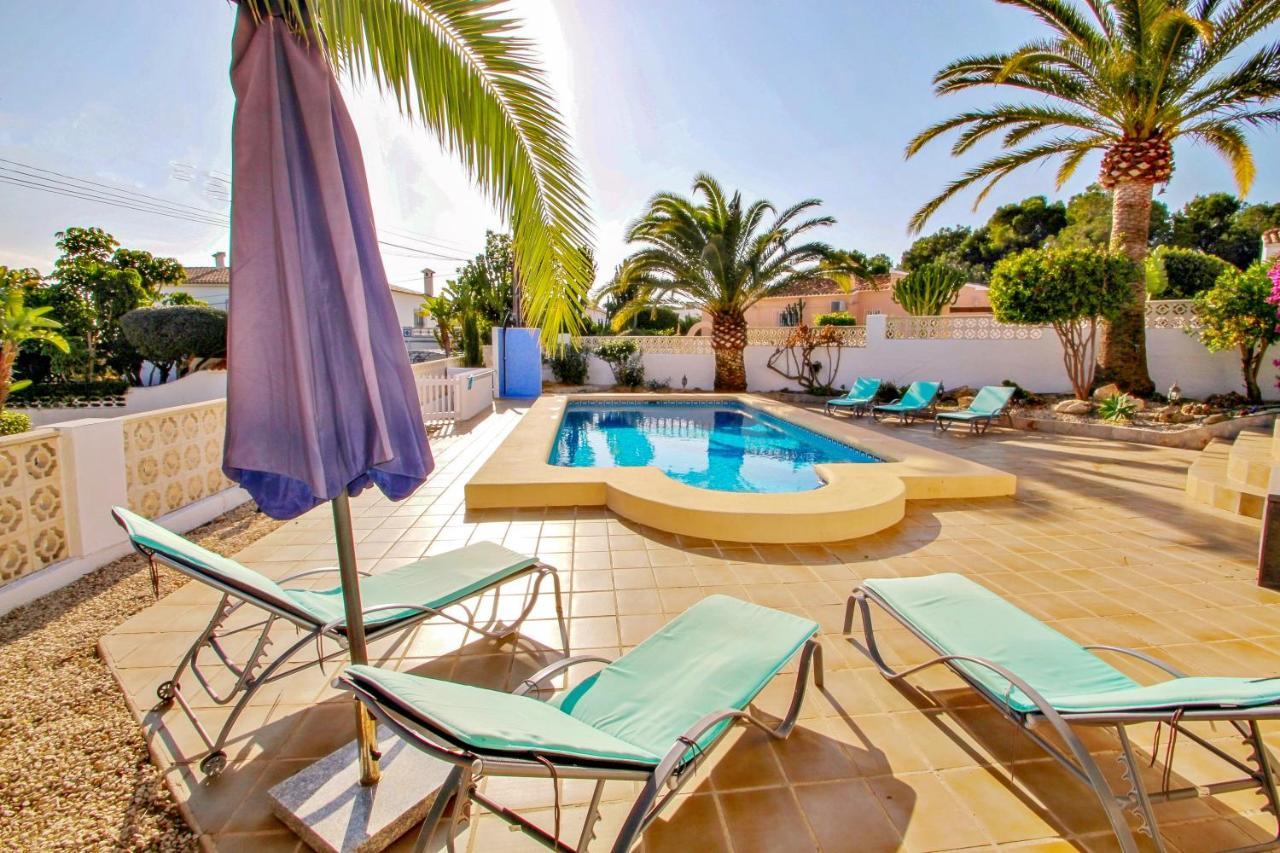Paula-3 - Holiday Home With Private Swimming Pool In Moraira Exteriér fotografie