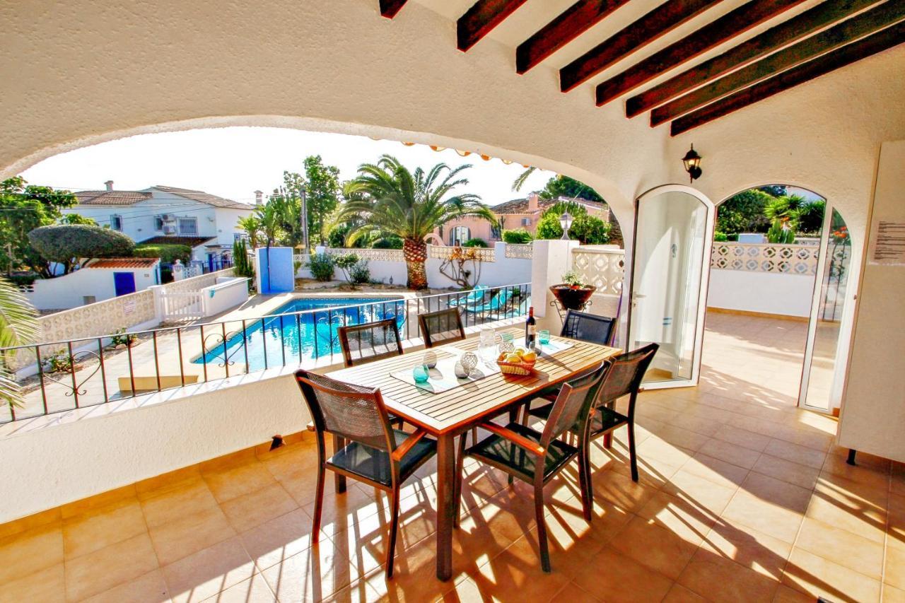 Paula-3 - Holiday Home With Private Swimming Pool In Moraira Exteriér fotografie